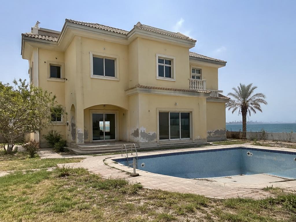 Frond Beach Villa before renovation